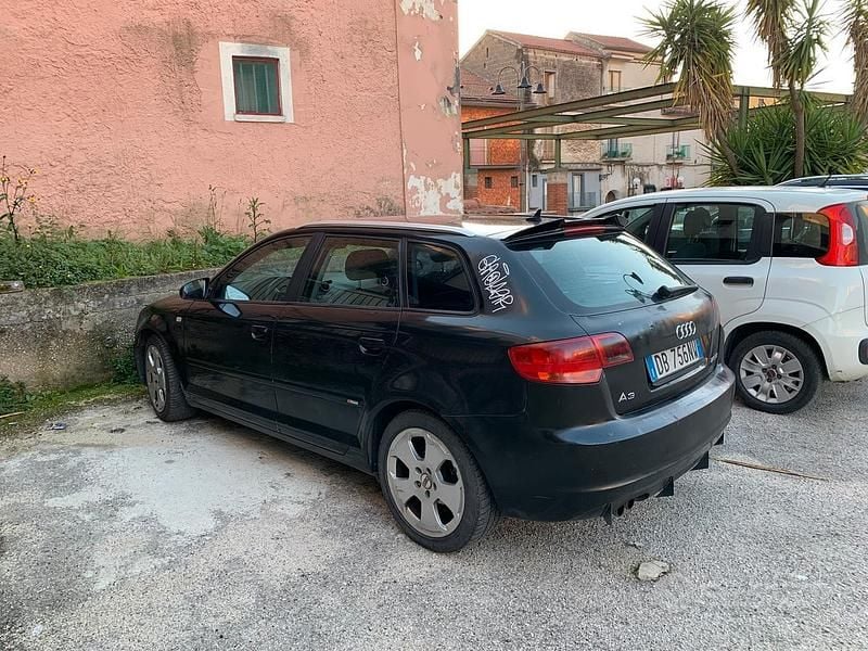 Usata Audi A3 140 CV (102 kW) 2006 Nero Utilitaria
