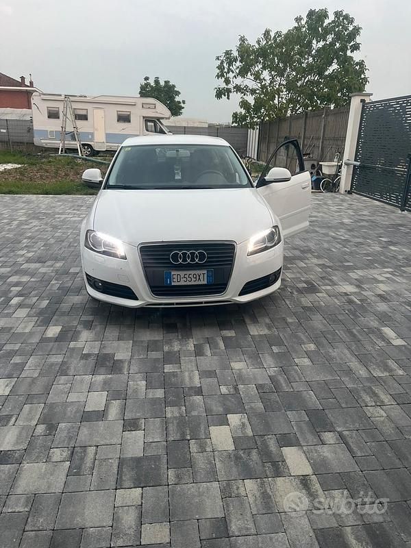 Usata Audi A3 2010 Bianco Utilitaria