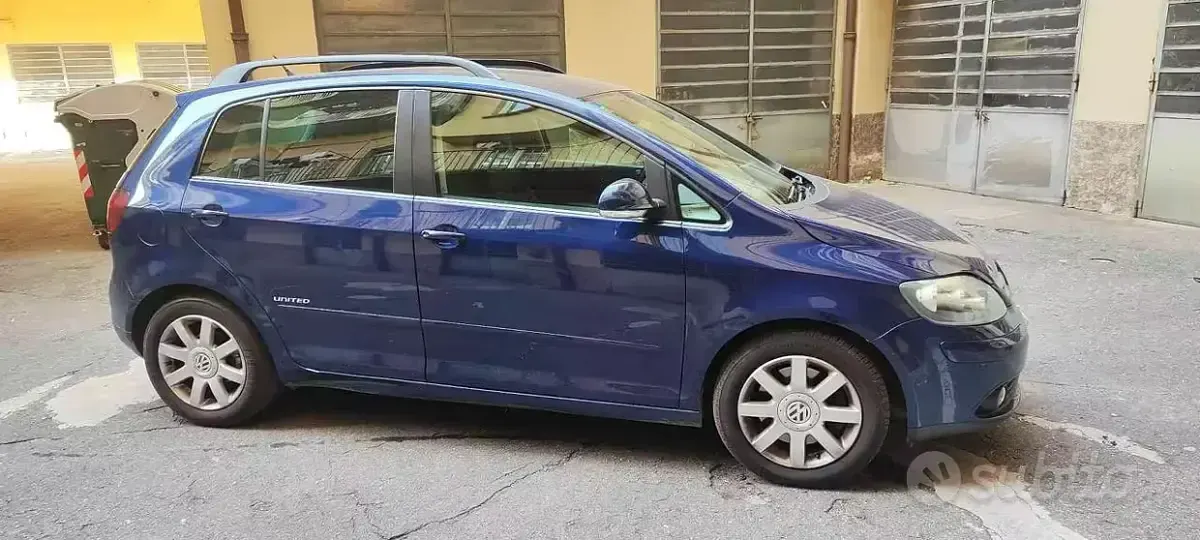 Usata VW Golf Plus Cross Highline 160 CV (117 kW) 2009 Blu metallizzato Monovolume