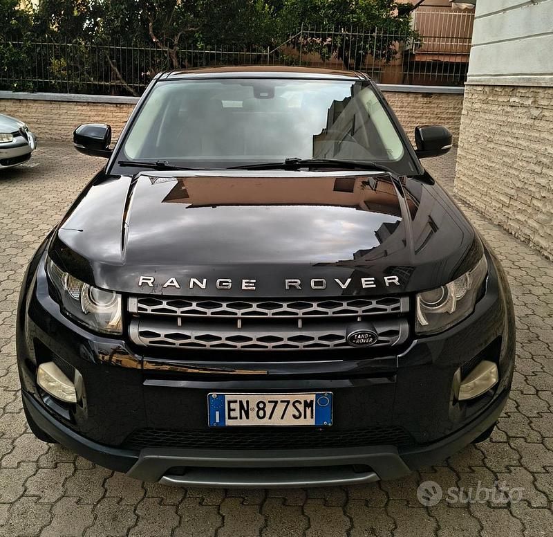 Usata Land Rover Range Rover evoque Pure 190 CV (139 kW) 2013 Nero SUV