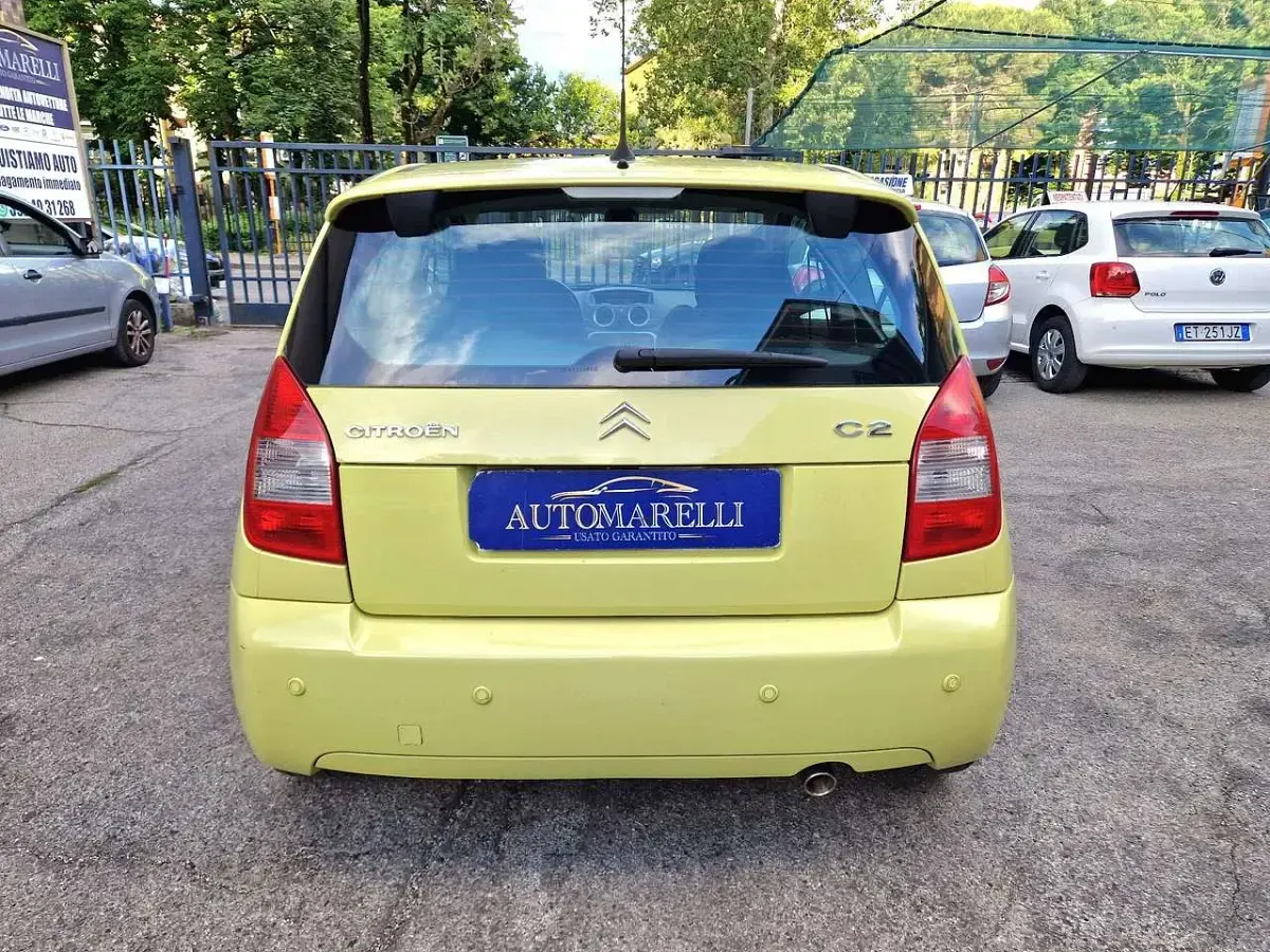 Usata Citroën C2 VTR Sport 73 CV (53 kW) 2006 Giallo Utilitaria