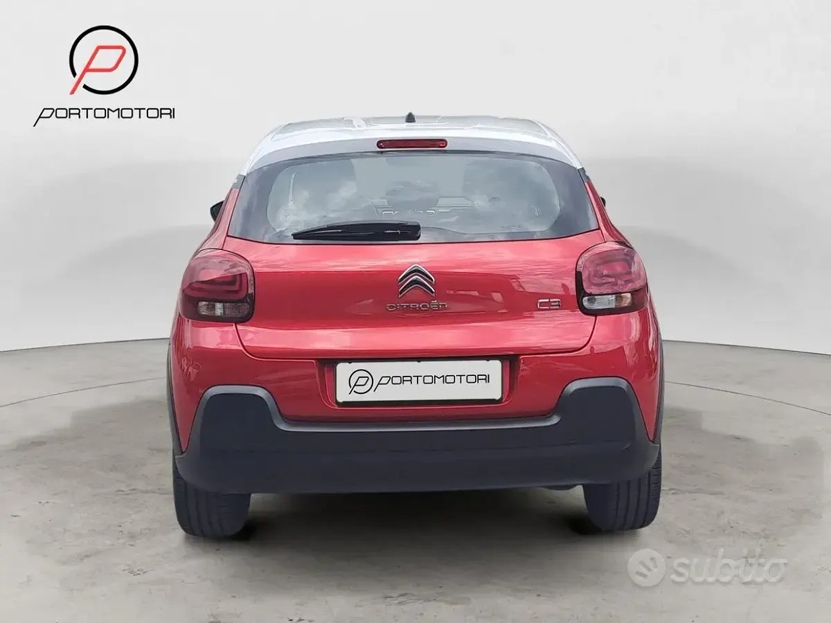 Usata Citroën C3 PureTech 83 CV (61 kW) 2022 Rosso Utilitaria