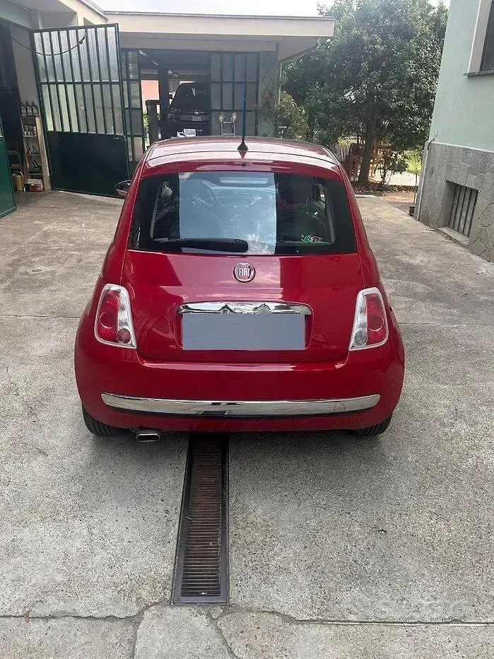 Usata Fiat 500 69 CV (50 kW) 2014 Rosso Berlina