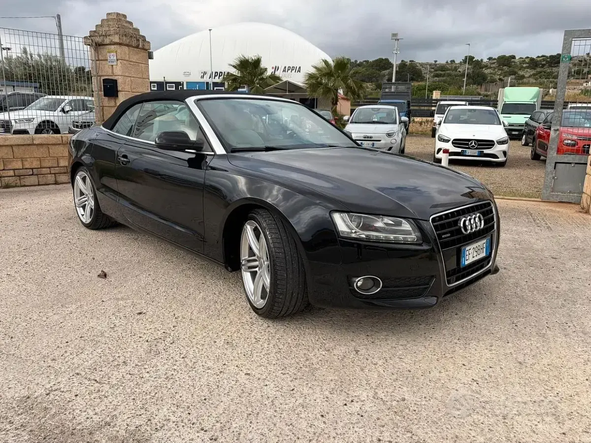 Usata Audi A5 Cabriolet 239 CV (175 kW) 2010 Nero Cabrio