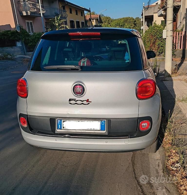 Usata Fiat 500L Lounge 85 CV (62 kW) 2015 Argento Monovolume