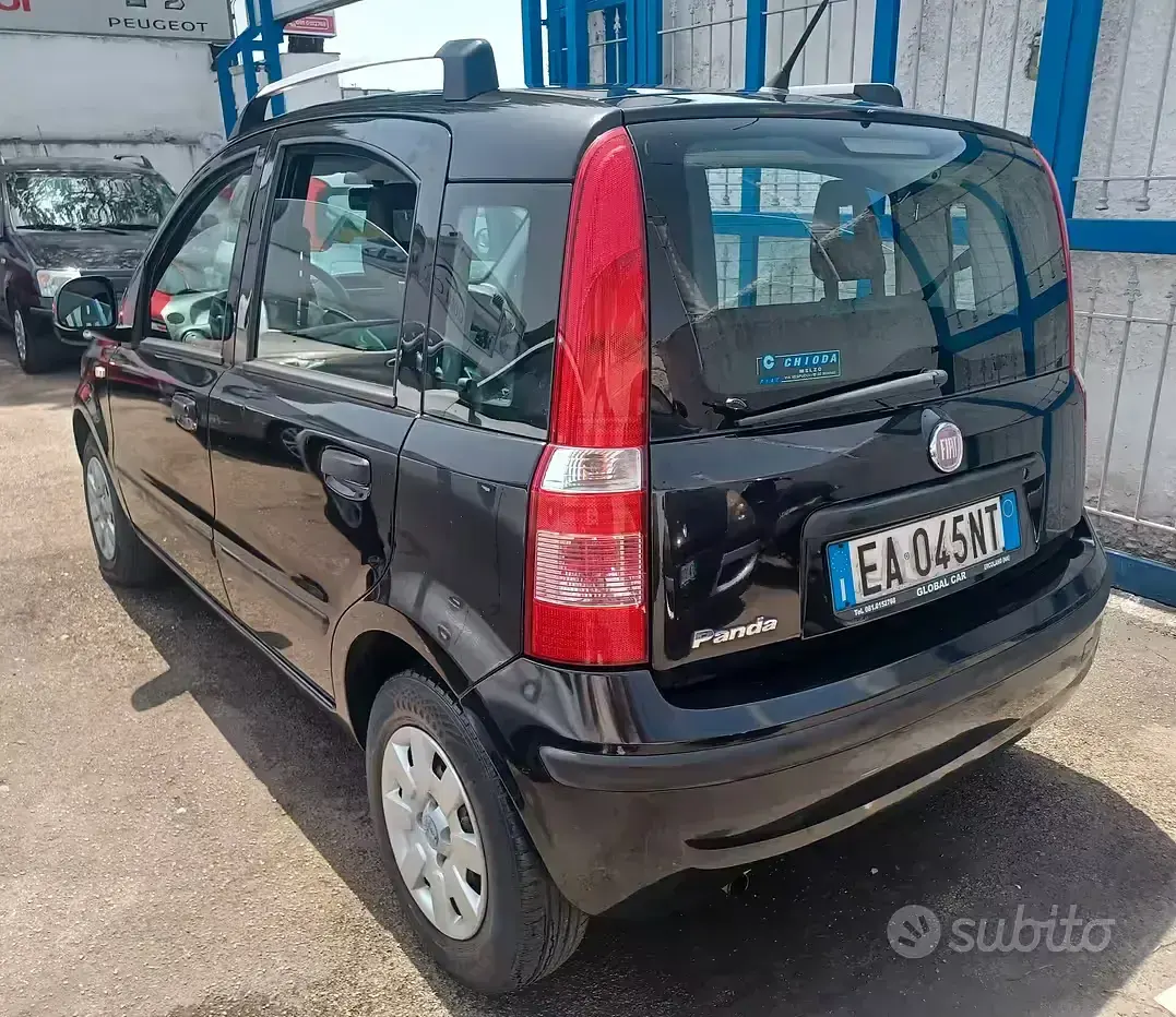 Usata Fiat Panda Dynamic 60 CV (44 kW) 2010 Nero Utilitaria