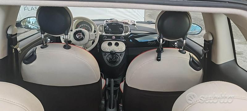 Usata Fiat 500 95 CV (69 kW) 2016 Nero Berlina