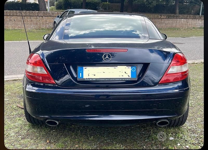 Usata Mercedes SLK200 2006 Blu Cabrio