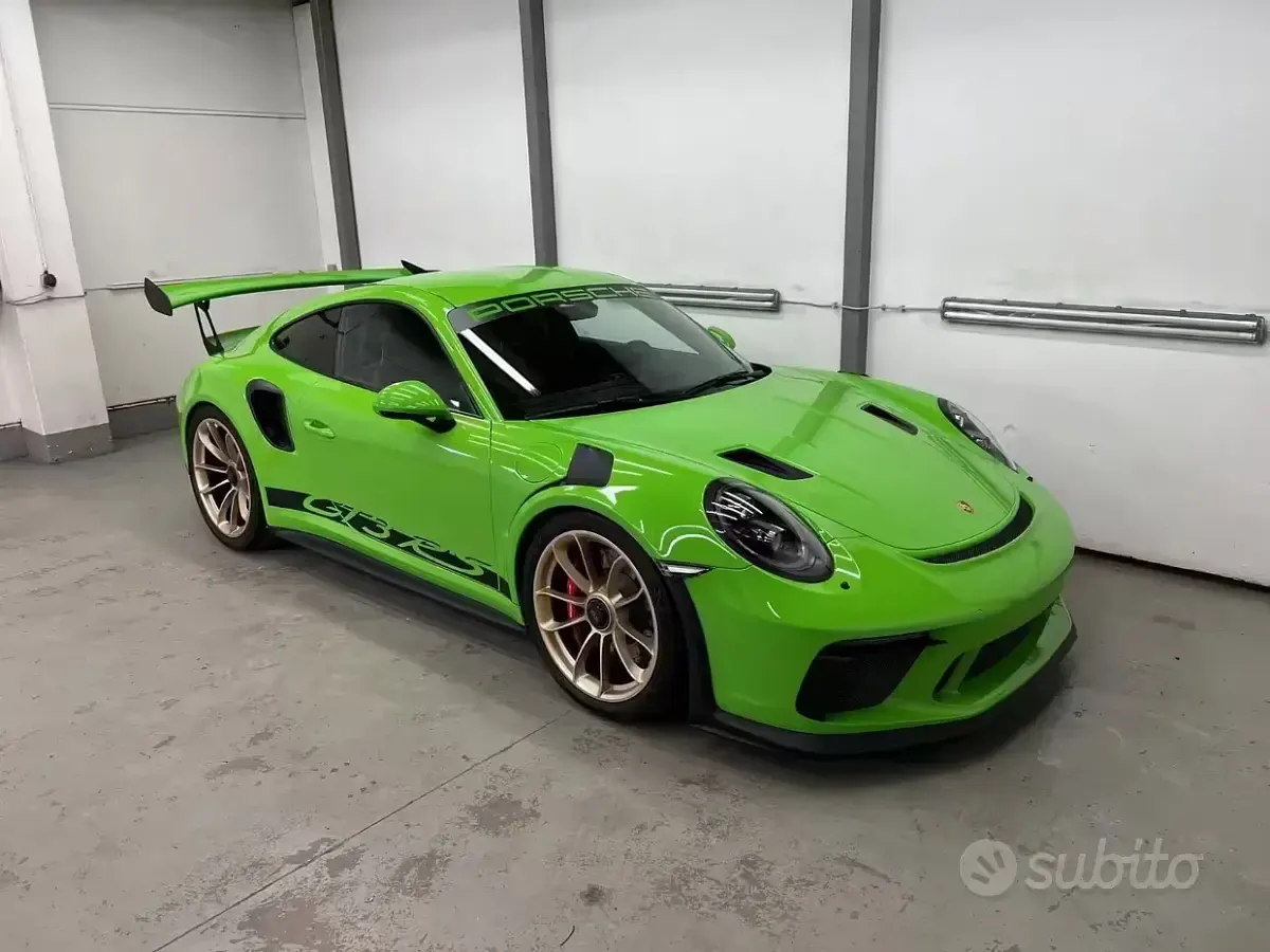 Usata Porsche 991 521 CV (383 kW) 2018 Verde Coupé