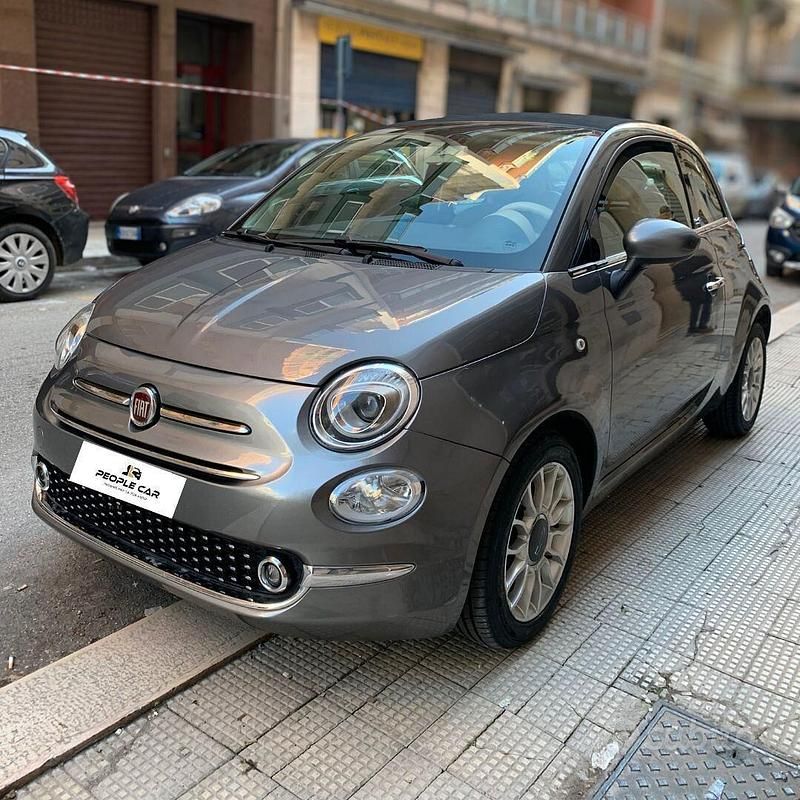 Usata Fiat 500C Lounge 95 CV (69 kW) 2011 Grigio Cabrio