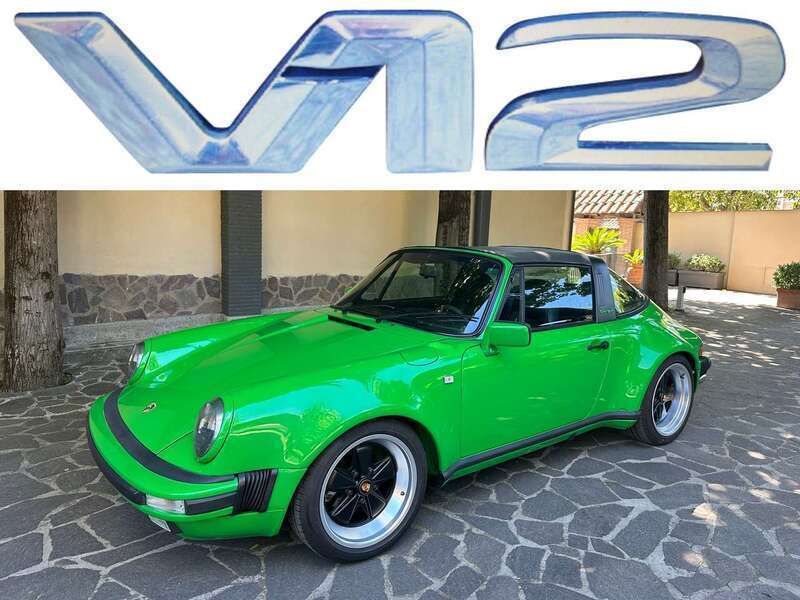 Verde Usata 1974 Porsche 911 Cabrio | 75.000 € - Immagine 1/4