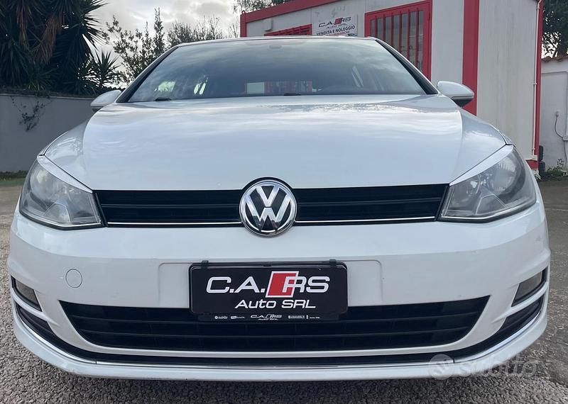 Usata VW Golf VII Highline 140 CV (102 kW) 2012 Bianco Berlina
