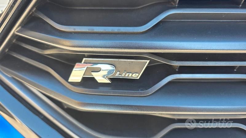 Usata VW T-Roc Cabriolet R-line 150 CV (110 kW) 2020 Blu Cabrio