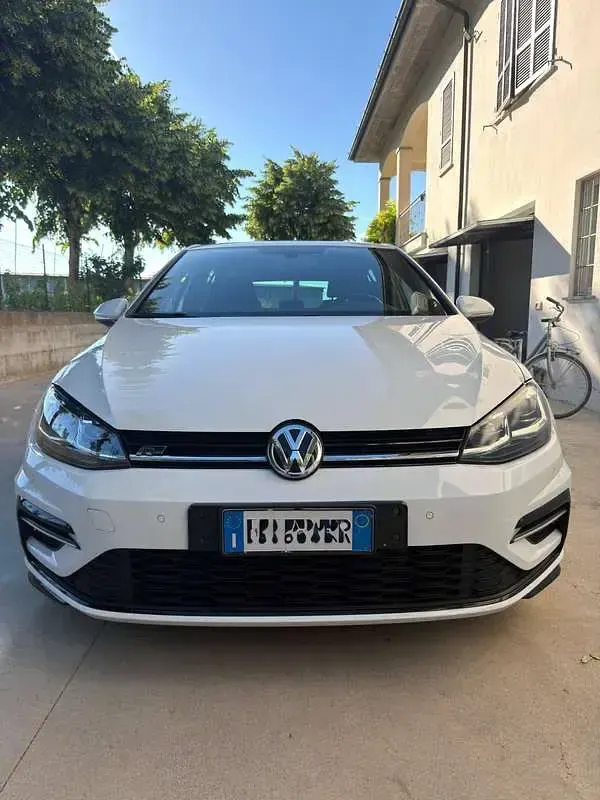 Usata VW Golf VII Highline 150 CV (110 kW) 2019 Bianco Berlina