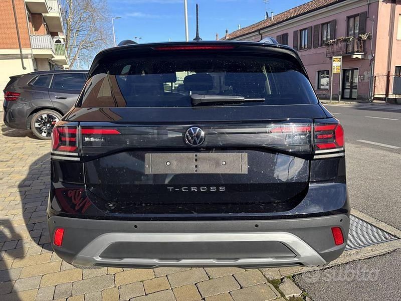 Usata VW T-Cross Life 116 CV (85 kW) 2025 Nero SUV