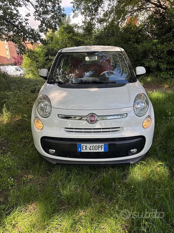 Bianco Usata 2014 Fiat 500L Monovolume | 4800 € (Cara) - Immagine 1/4