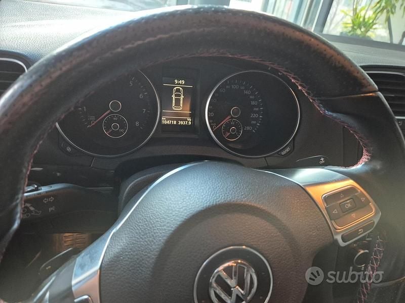 Usata VW Golf VI GTI 211 CV (155 kW) 2009 Nero Utilitaria