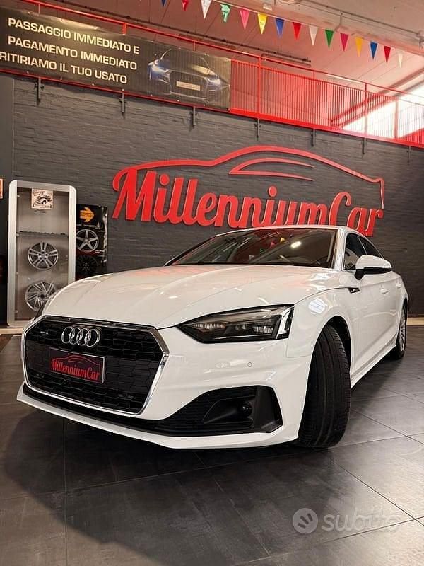 Usata Audi A5 Sportback Premium 204 CV (150 kW) 2022 Bianco Utilitaria