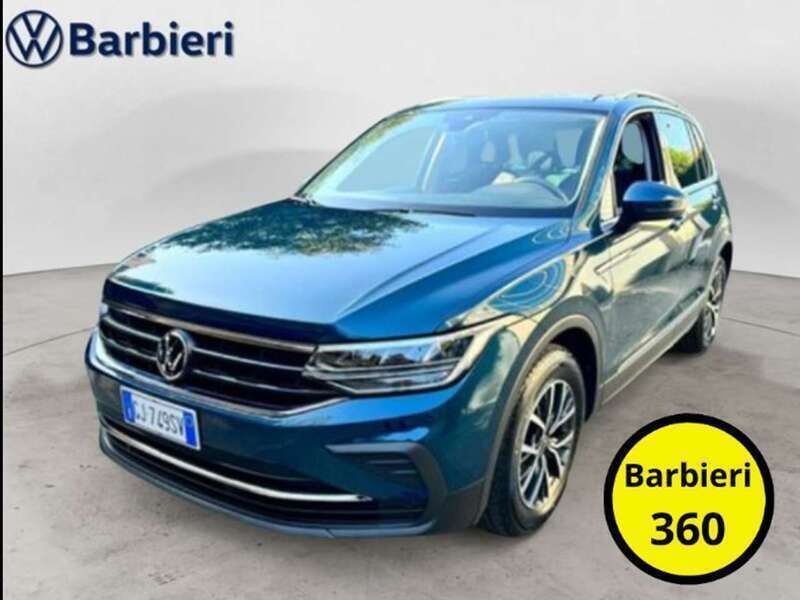 Usata VW Tiguan Life 150 CV (110 kW) 2022 Blu SUV