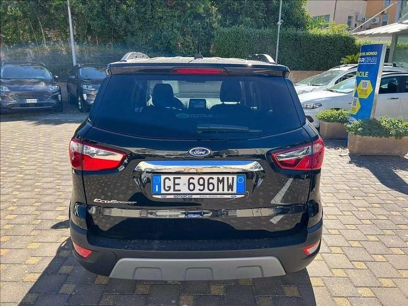 Usata Ford Ecosport Titanium S 125 CV (91 kW) 2021 Nero metallizzato SUV
