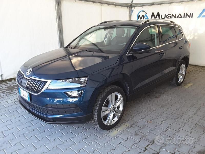 Usata Skoda Karoq Style 116 CV (85 kW) 2019 Blu SUV
