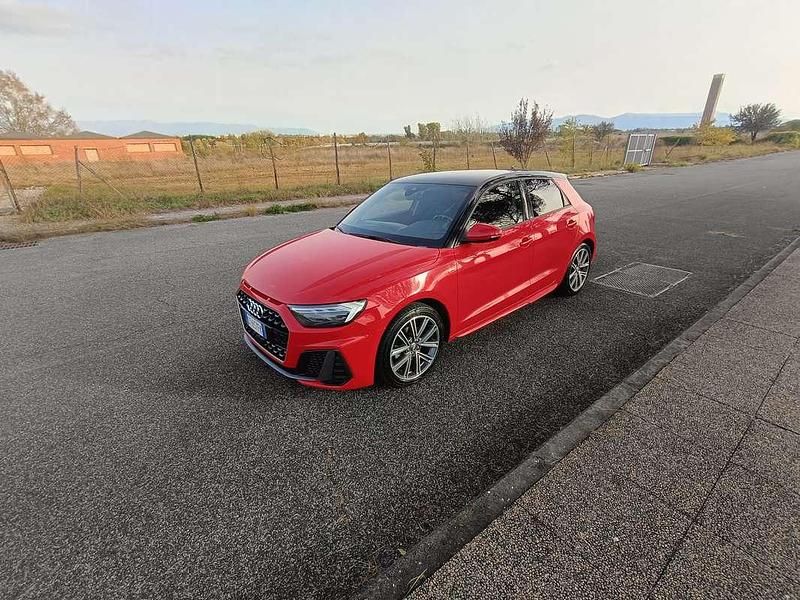 Usata Audi A1 Sportback S-Line 116 CV (85 kW) 2020 Rosso Utilitaria