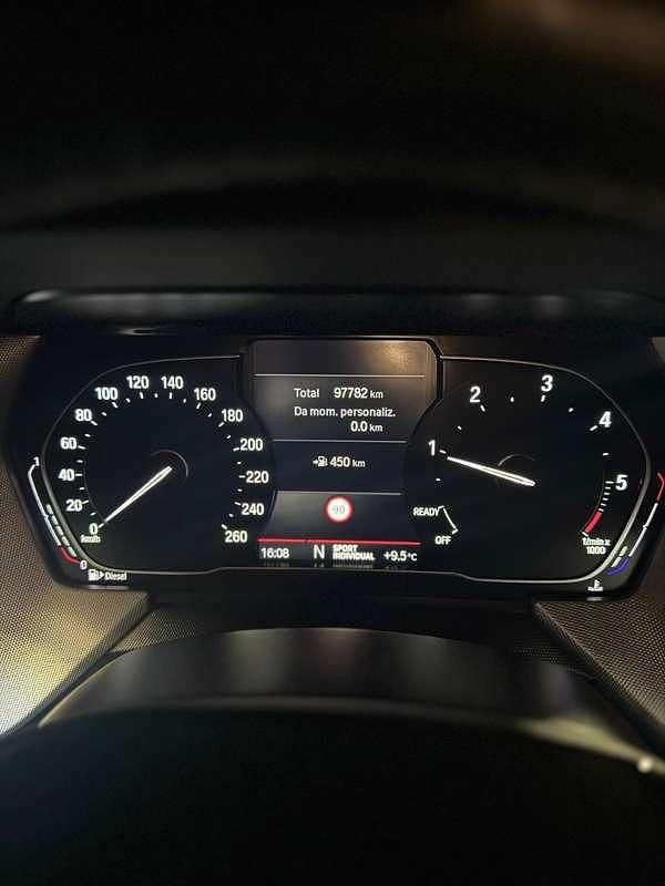 Usata BMW 116 Advantage 116 CV (85 kW) 2020 Nero Utilitaria