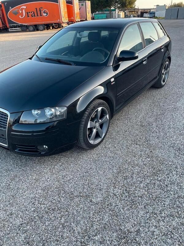 Usata Audi A3 Ambition 170 CV (125 kW) 2007 Nero Utilitaria