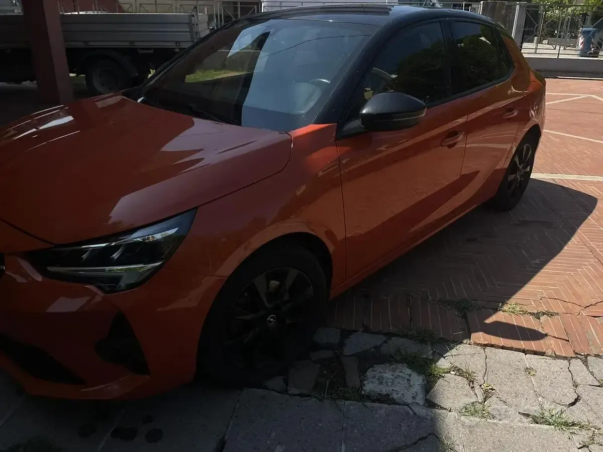 Usata Opel Corsa GS Line 102 CV (75 kW) 2020 Arancione Utilitaria