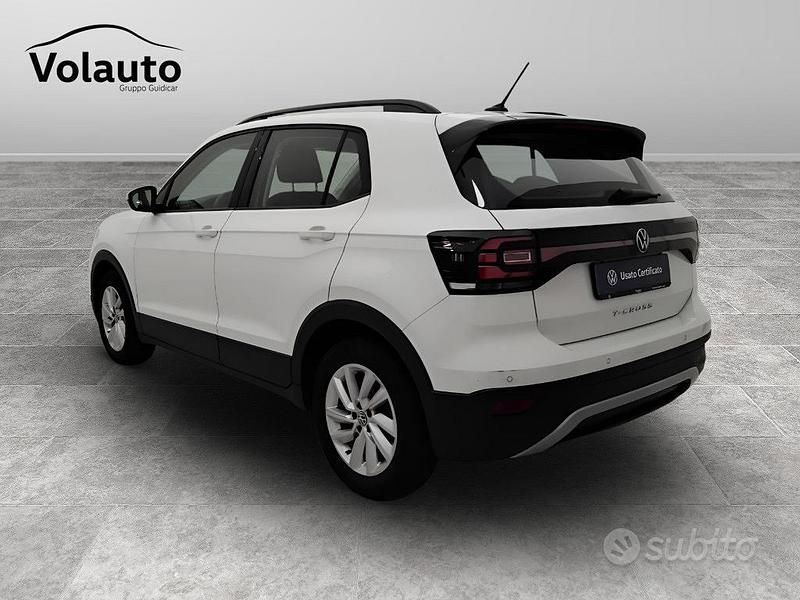 Usata VW T-Cross Style 110 CV (80 kW) 2022 Bianco SUV