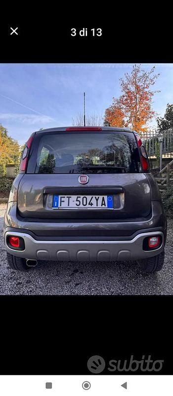 Usata Fiat Panda Cross Cross 2018 Grigio Utilitaria