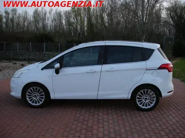 Usata Ford B-MAX 95 CV (69 kW) 2012 Bianco Monovolume