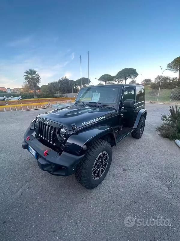 Usata Jeep Wrangler Rubicon 177 CV (130 kW) 2008 Nero SUV