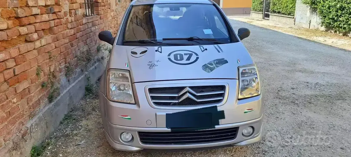 Usata Citroën C2 68 CV (50 kW) 2004 Grigio Utilitaria
