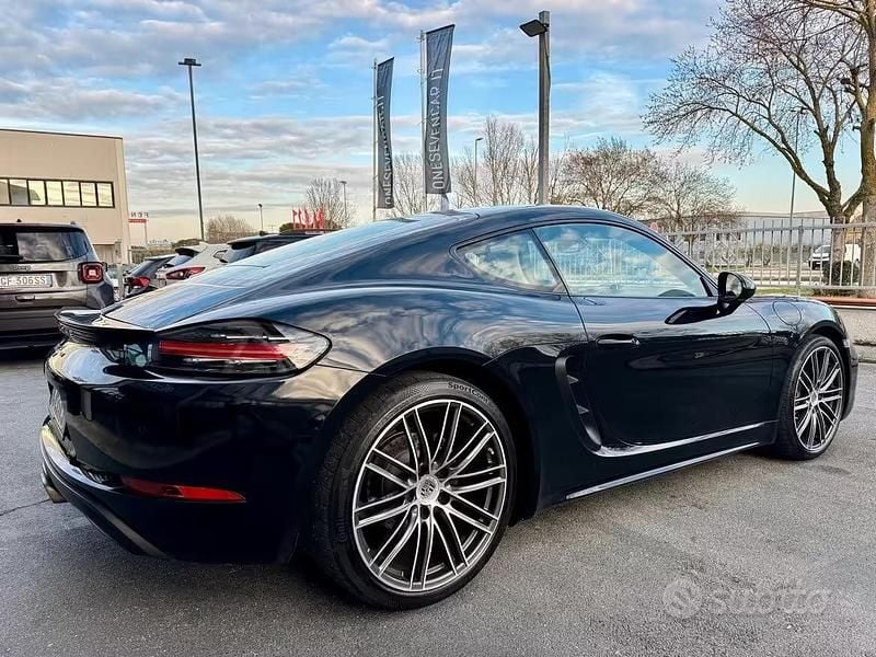 Usata Porsche 718 Cayman Sport 300 CV (220 kW) 2017 Nero Coupé