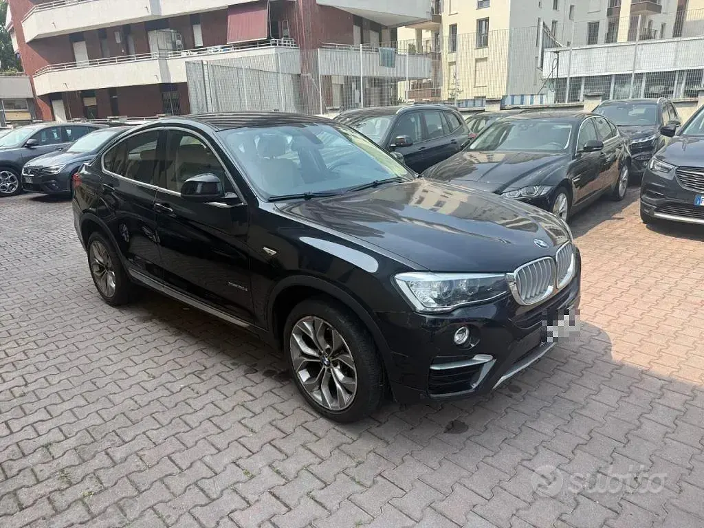 Usata BMW X4 190 CV (139 kW) 2016 Bluazzurro SUV