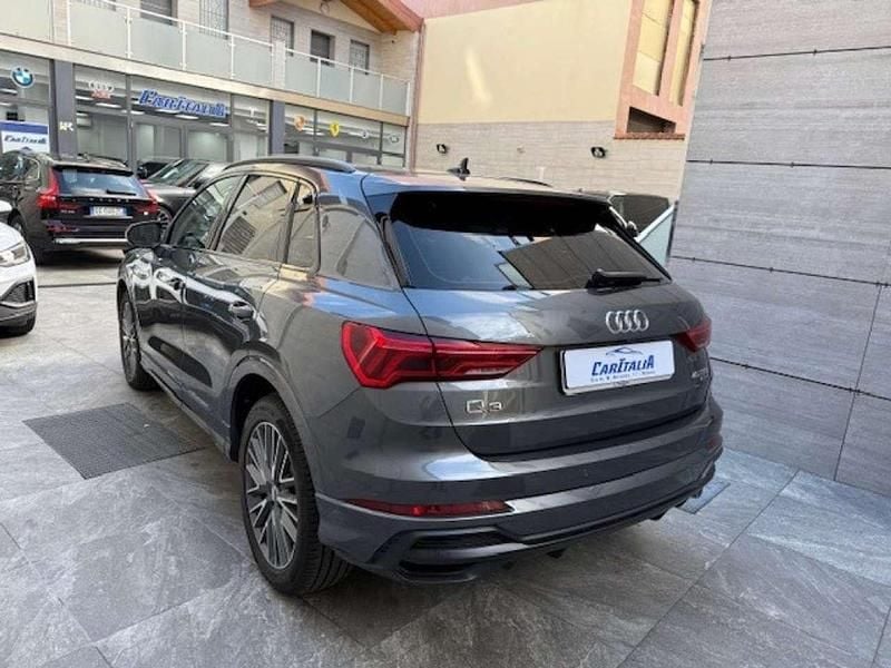 Usata Audi Q3 S-Line 190 CV (139 kW) 2019 Nero SUV