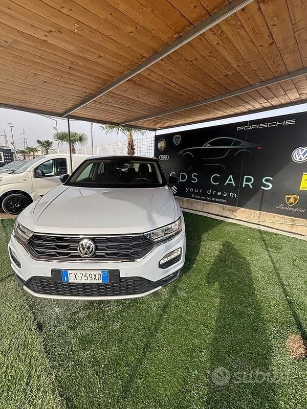 Usata VW T-Roc Advance 2019 Bianco SUV