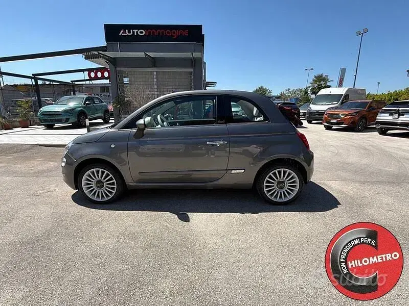 Usata Fiat 500C 69 CV (50 kW) 2018 Grigio Cabrio