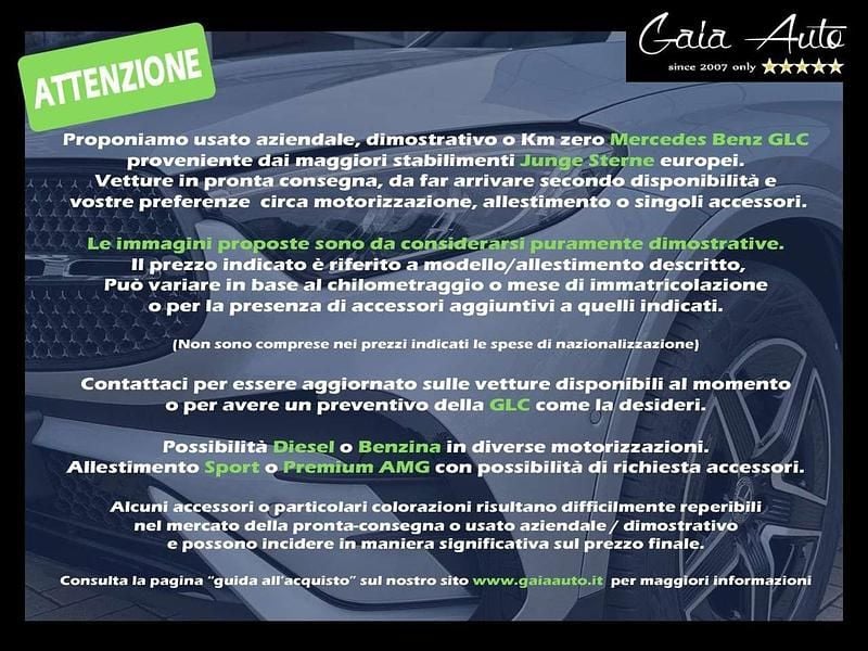 Usata Mercedes GLC300e AMG Line Premium 269 CV (197 kW) 2023 Bianco SUV