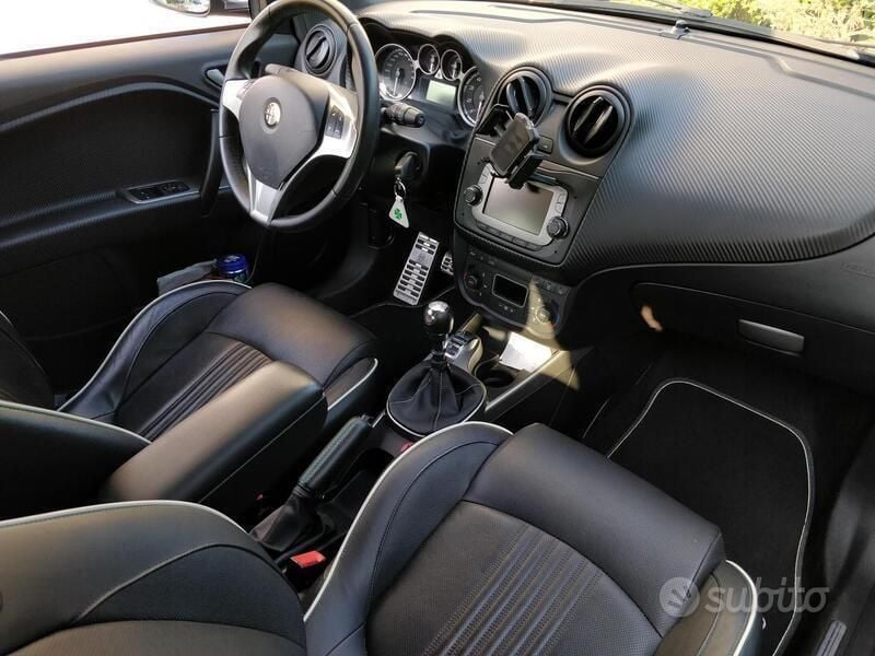 Usata Alfa Romeo MiTo Quadrifoglio Verde 170 CV (125 kW) 2013 Blu Utilitaria