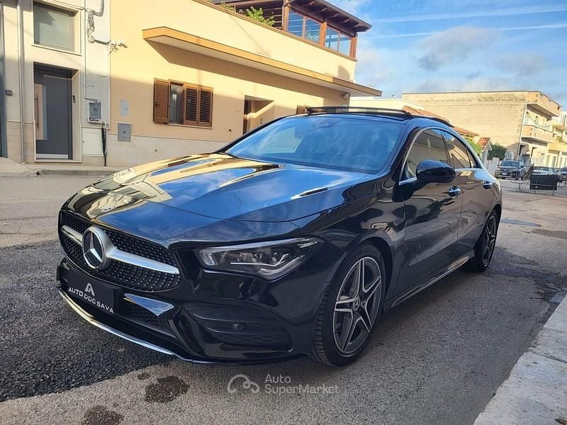 Usata Mercedes CLA200 Premium 150 CV (110 kW) 2023 Nero Berlina