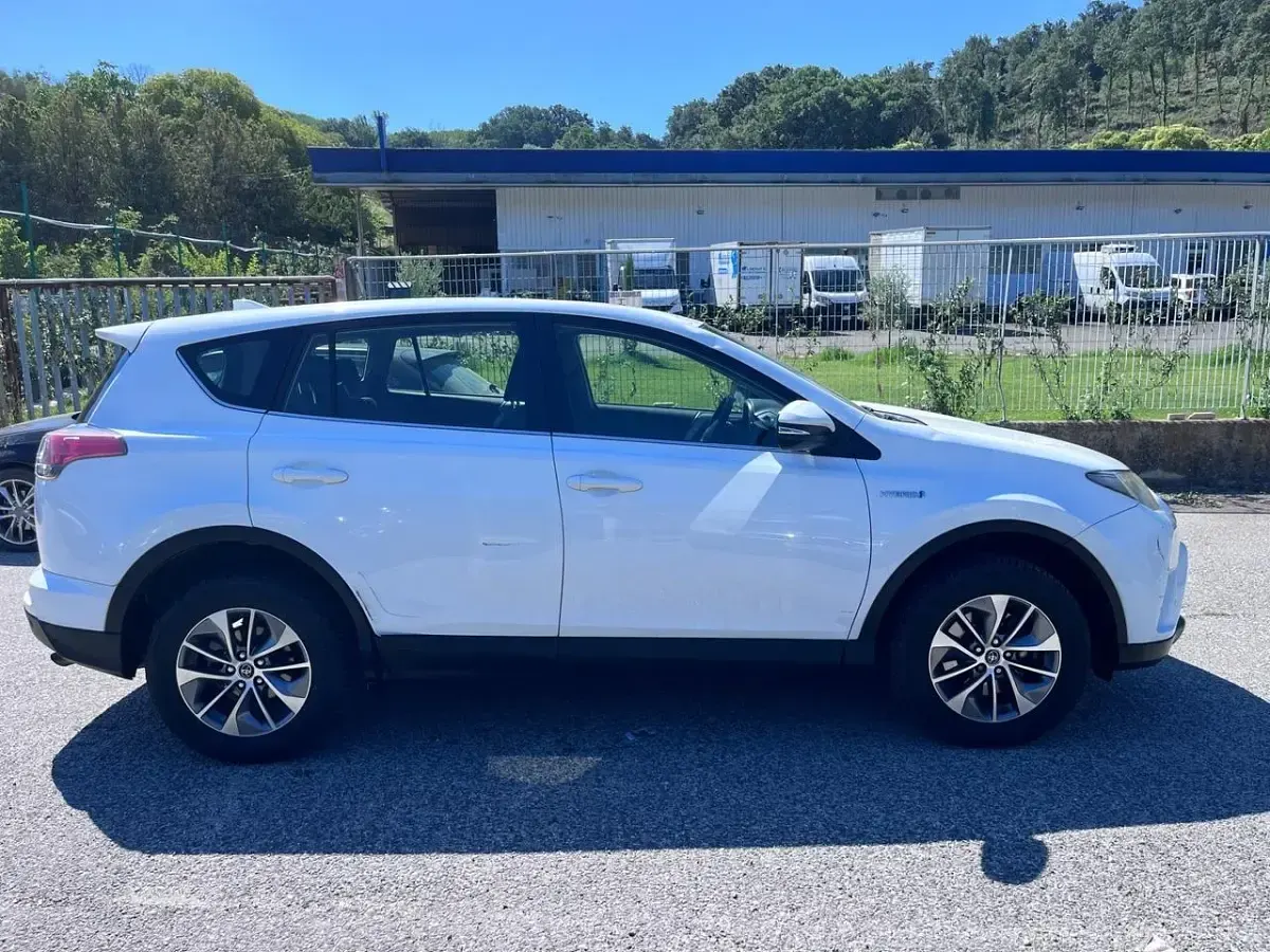 Usata Toyota RAV4 Hybrid Business Edition 154 CV (113 kW) 2017 Bianco SUV