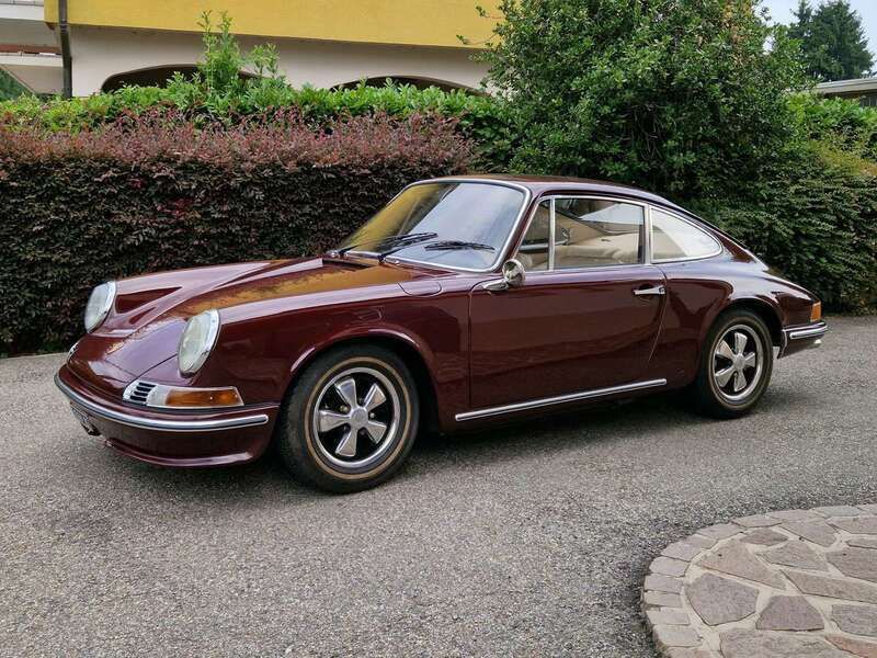 Rosso burgundy Usata 1968 Porsche 912 Coupé | 68.000 € - Immagine 1/4