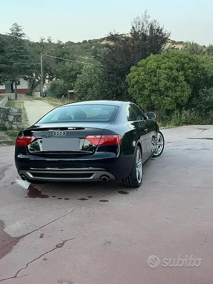 Usata Audi A5 S-Line 190 CV (139 kW) 2008 Nero Coupé