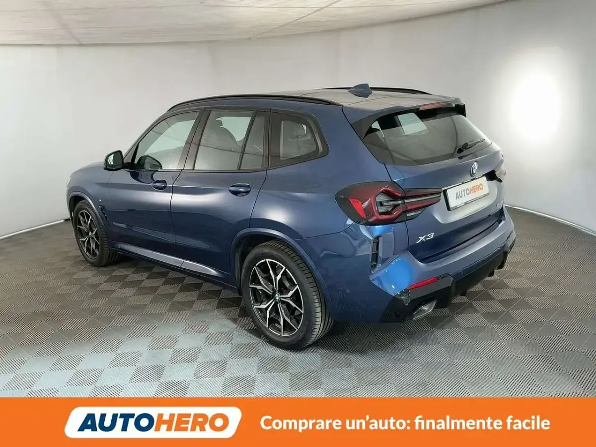 Usata BMW X3 M Sport 190 CV (139 kW) 2022 Blu/azzurro SUV