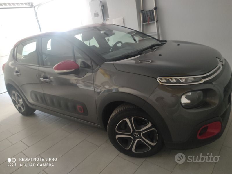 Usata Citroën C3 82 CV (60 kW) 2018 Grigio Utilitaria