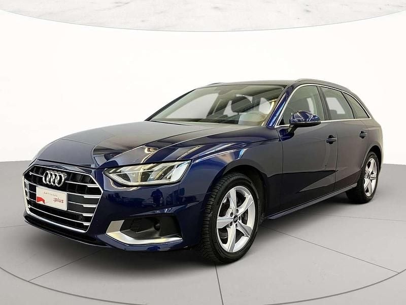 Blu navarra metallizzato Usata 2023 Audi A4 Advanced Plus Station wagon | 27.900 € (Ottimo prezzo) - Immagine 1/4