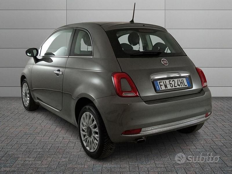 Usata Fiat 500 Lounge 69 CV (50 kW) 2019 Grigio Berlina