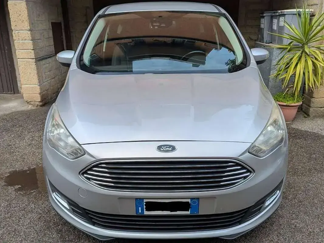 Usata Ford C-MAX Titanium 125 CV (91 kW) 2017 Argento Monovolume